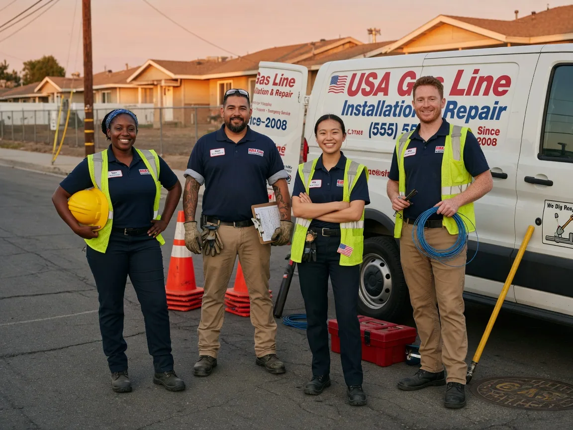 Gas Line Installation company in Enterprise, LA